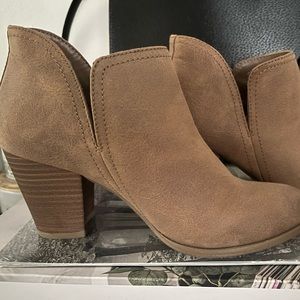 Tan fergalicious booties